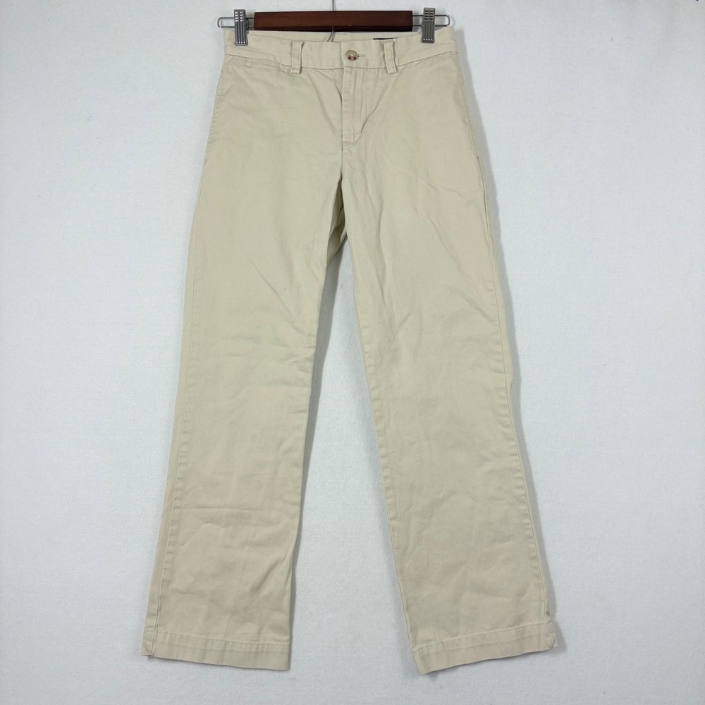 Polo Ralph Lauren Boys 12 Chino Pants Khaki Straight Leg Uniform Preppy Classic‎